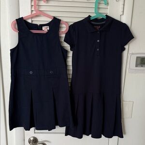 Cat & Jack Navy Formal Kids Dress Set